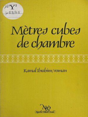 cover image of Mètres cubes de chambre